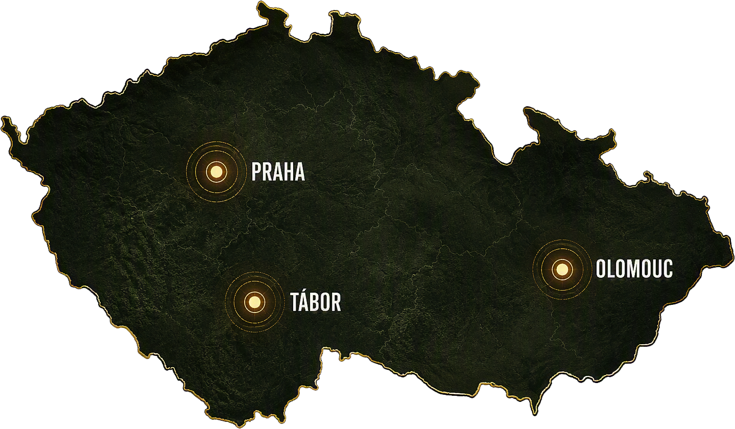 Mapa velitelství